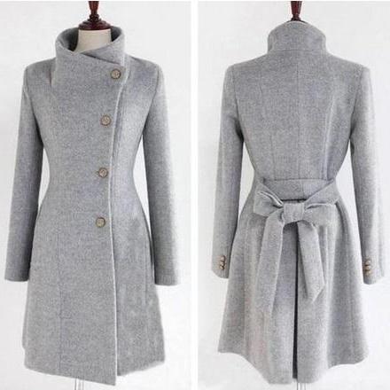 Warm Winter Women Long Sleeve Slim Fit Coat Outerwear Coat Jacket